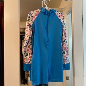 Sun Protection Zone One-Piece Zip Up Swimsuit